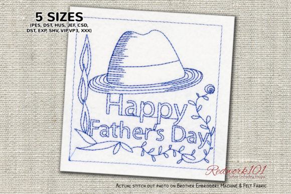 Fathers Day Hat Embroidery Review