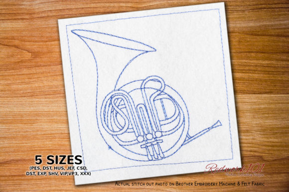 French Horn Lineart Review