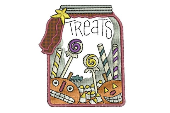 Halloween Treats Jar