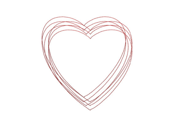 Heart Scribble Stitch Review