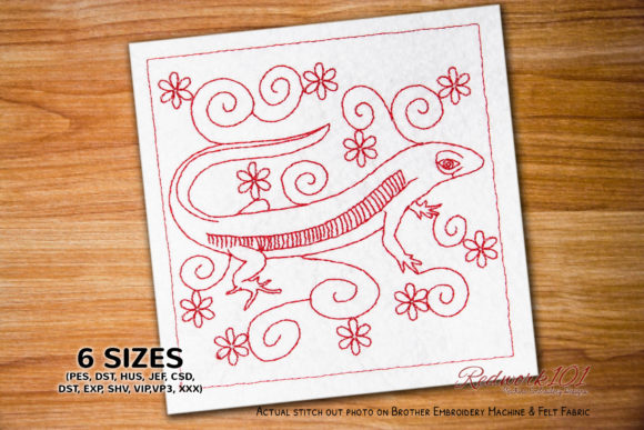 Lizard Redwork