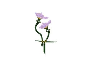 Morning Rain Flower Embroidery